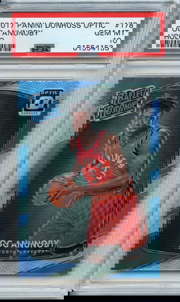 Og Anunoby 2017 Panini Donruss Optic Holo PSA 10 Rookie Raptors