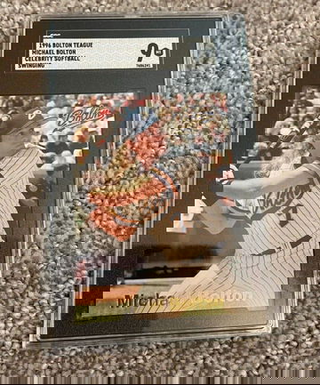 1996 The Michael Bolton Foundation Charity Softball Game Swinging SGC 9.5 MT+