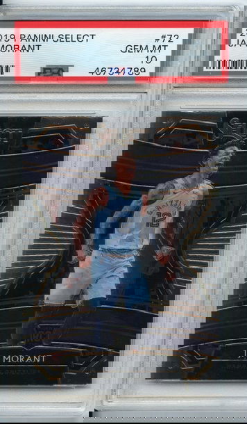 Ja Morant Select Concourse Rookie PSA 10 NEP