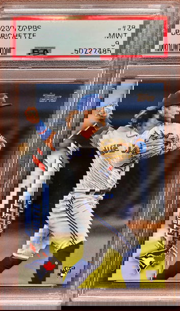 2020 Topps Bo Bichette #78 PSA 9- MINT