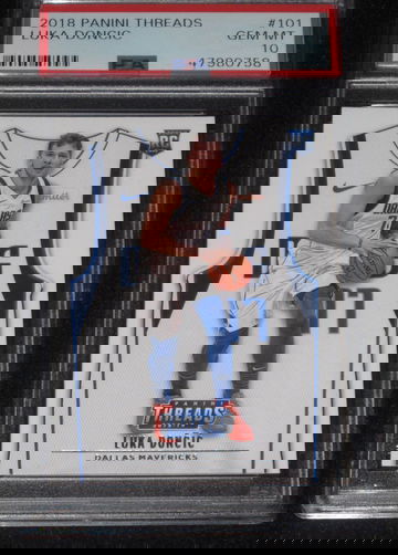 2018 Threads Luka Doncic PSA 10