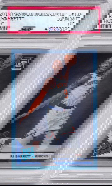 RJ Barrett 2019 Optic Holo PSA 10 