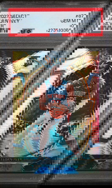 2022 Select Prizms Silver Jaden Ivey #87 PSA 10