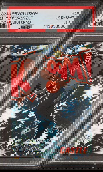 2024 Revolution Stephon Castle RC Kaboom! Vertical PSA 10