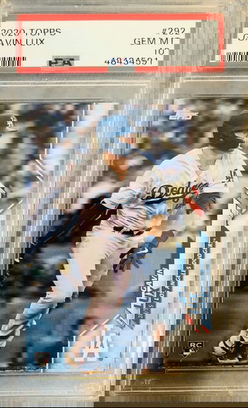 Gavin Lux 2020 Topps PSA 10 #292