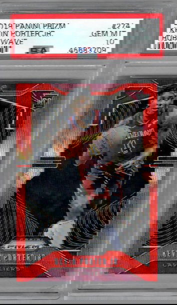 2019 Panini Prizm 274 Kevin Porter Jr. Ruby Wave
