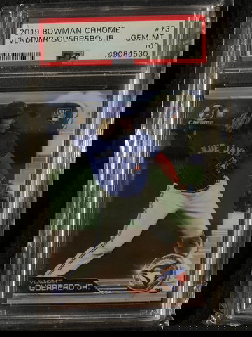 2019 Bowman Chrome Vladimir Guerrero Jr. Gem-Mint PSA 10