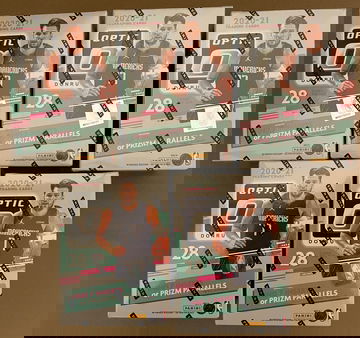 2020 - 2021 Donruss Optic NBA Basketball Blaster Box Lot of 5