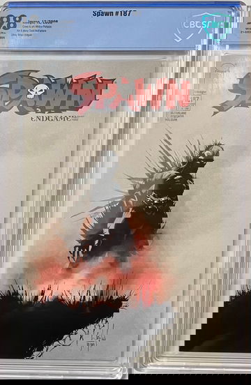 SPAWN # 187 IMAGE COMICS 2008 CBCS (CGC) 9.8 WHITE PAGES