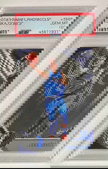 2018 Panini Chronicles Phoenix Luka Doncic ROOKIE RC #596 PSA 10 GEM MINT