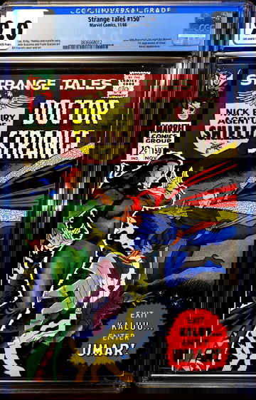 Strange Tales #150 🔥 1st appearance Umar & 1st John Buscema Art 🔥 CGC 9.0