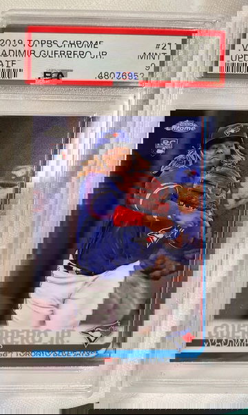 2019 Topps Chrome Update Vladimir Guerrero Jr - PSA 9