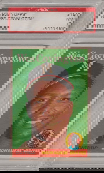 1958 Topps #140 Wes Covington PSA 7 (Near Mint)