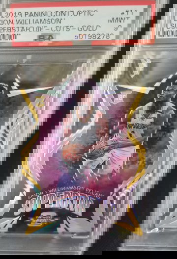 Zion Williamson Contenders Optic Gold