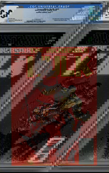 Incredible Hulk 93 CGC 9.8 Planet Hulk 1st Korg