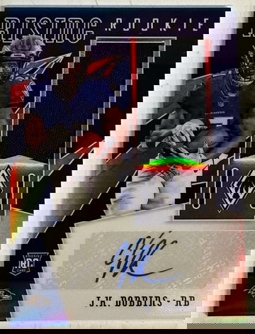 JK Dobbins 2020 Panini Phoenix Rookie Patch Autograph #/10