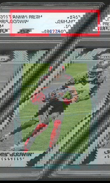 2017 Panini Prizm Chris Godwin Silver RC  #243 PSA 10