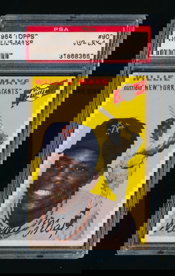 1954 Topps #90, Willie Mays PSA 4 VGEX *Great Centering and Color