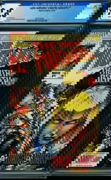 NEW MUTANTS: TRUTH OR DEATH #1, CGC 9.8 NM/MT