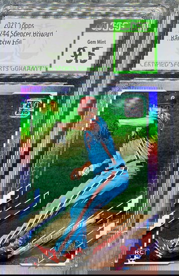 2020 Topps Spencer Howard Rainbow Foil Rookie RC CSG 9.5