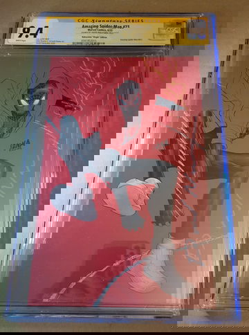 Amazing Spider-Man 23 CGC 9.4 Signature Series Virgin Cover