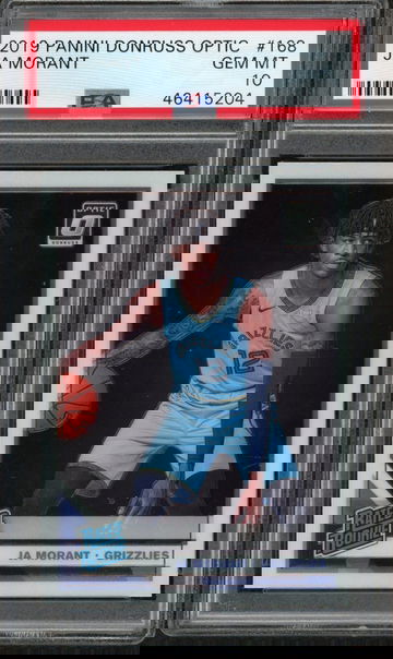 Ja Morant Panini Donruss Optic PSA 10