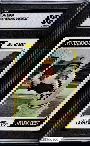 1974 Topps Fernando Gonzalez #649 SGC 8