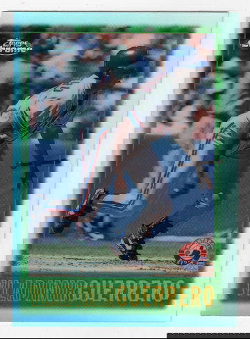 1997 TOPPS CHROME REFRACTOR VLADIMIR GUERRERO # 153 HOF