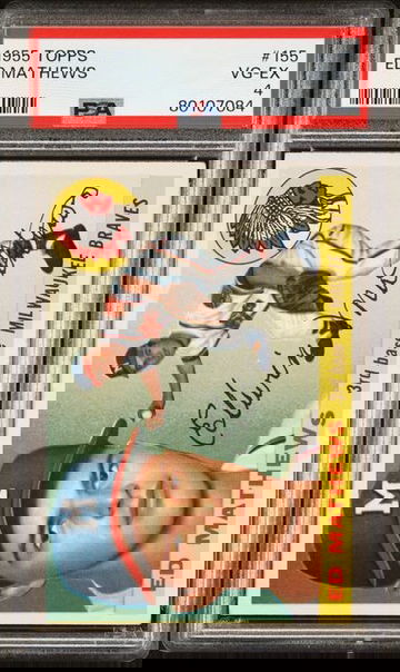 1955 Topps Ed Mathews #155 PSA 4 [BL-1.50]