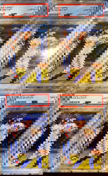 Lot of 4 Bo Bichette Topps RC 