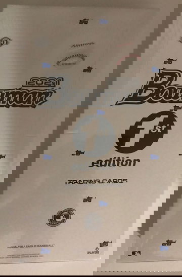 2021 Bowman 1st Edition Baseball Sealed Hobby Box