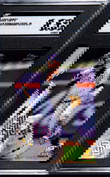 2020 Topps #168 Fernando Tatis Jr. SGC 8.5 NM-MT+