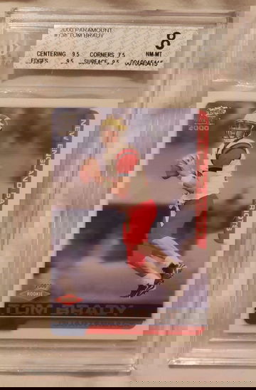 2000 Paramount Tom Brady Beckett 8 