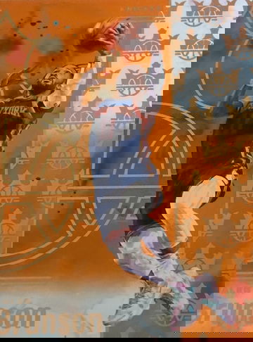 2024-25 Panini Court Kings - Jalen Brunson #51 Orange /75 