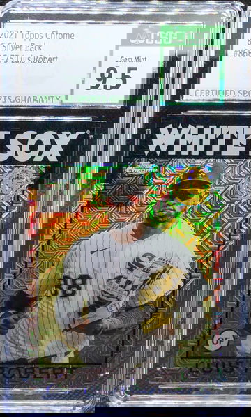 2021 Topps #86BC-75 Luis Robert Silver Pack Insert CSG 9.5 Gem Mint No Subs