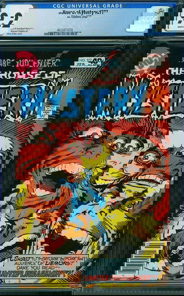 HOUSE OF MYSTERY #277, CGC 9.2 NM-