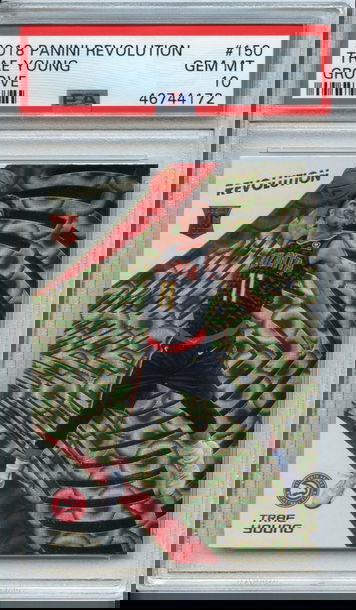 Trae Young Revolution Groove Rookie PSA 10
