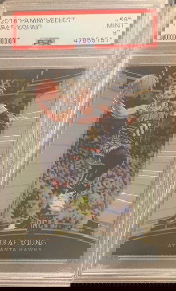 2018 Panini Select Trae Young PSA 9