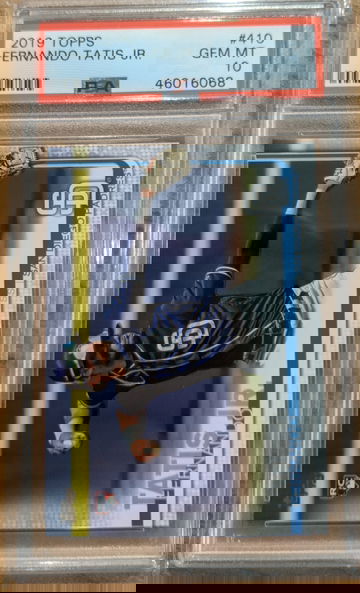 2019 Topps Series 2 Fernando Tatis Jr. 410 PSA 10