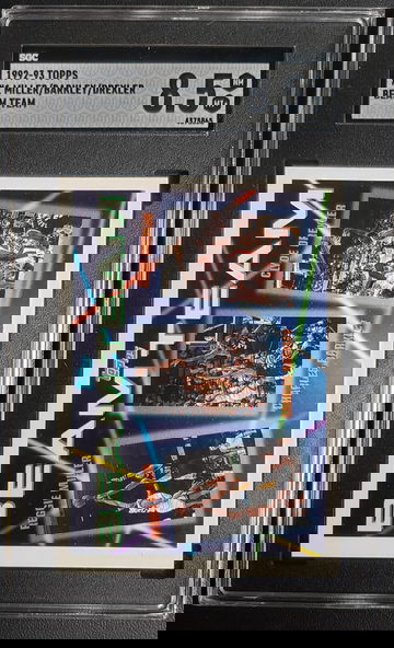 1992-93 Topps Beam Team #1 Barkley/Miller/Drexler SGC 8.5