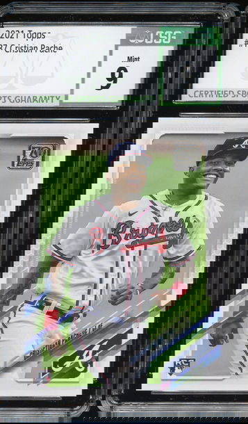 2021 Topps Cristian Pache CSG 9 Mint