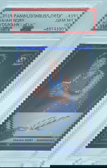 2019-20 Optic Isaiah Roby Blue /49 PSA RC
