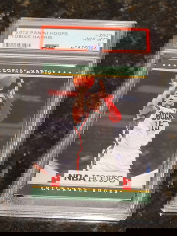 2012 Hoops Tobias Harris PSA 8 NM-MINT #240