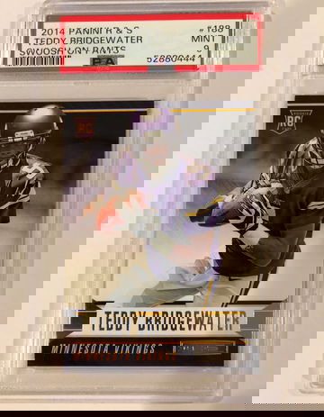 2014 Rookies and Stars Teddy Bridgewater Rookie