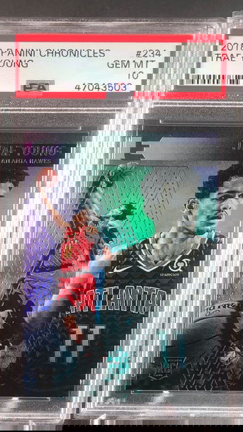 2018-19 Panini Chronicles Essentials Trae Young RC #234 - PSA 10 GEM MINT Rookie