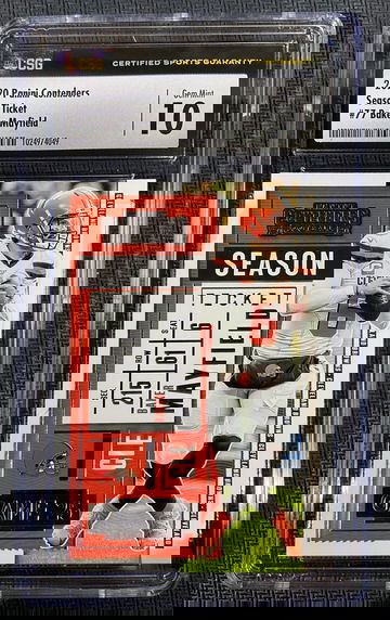 2020 Panini Contenders Baker Mayfield Season Ticket GEM MINT 10