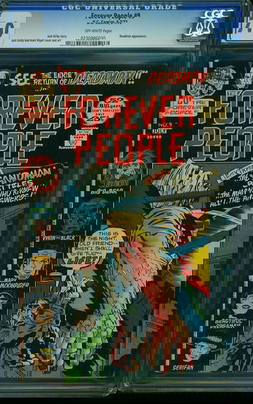 FOREVER PEOPLE #9, CGC 7.0 FVF