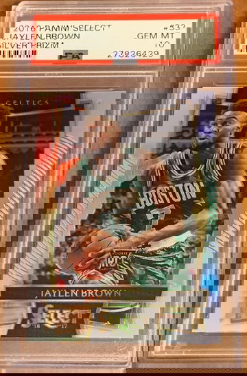 2016 Select Jaylen Brown Silver PSA 10