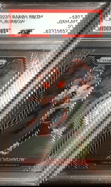 2020 Prizm - JOE BURROW - Rookie - PSA 10