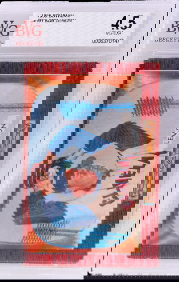 1955 Bowman #191 Bob Lemon BVG 4.5 VG-EX+